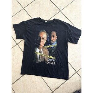 Vintage 2011 Law & Order Promo T-Shirt L Streetwear Casual Grunge